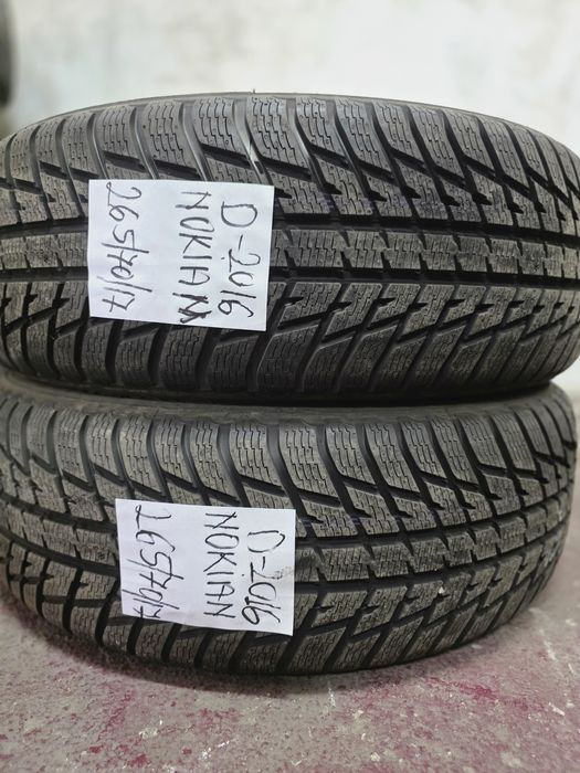 2x 265/70/17 M+S NOKIAN NOI cu eticheta