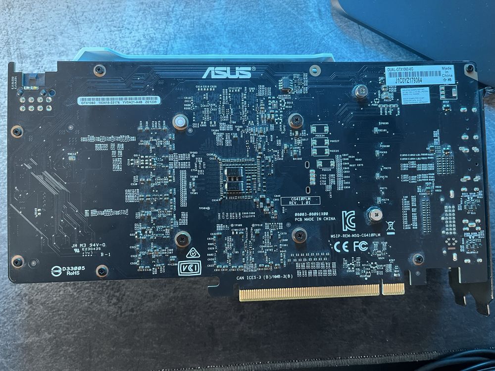 Placa video Asus NVIDIA GeForce GTX 1060