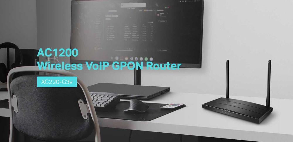 TP-Link Aginet XC220-G3v - XPON/GPON AC1200 Wi-Fi router new