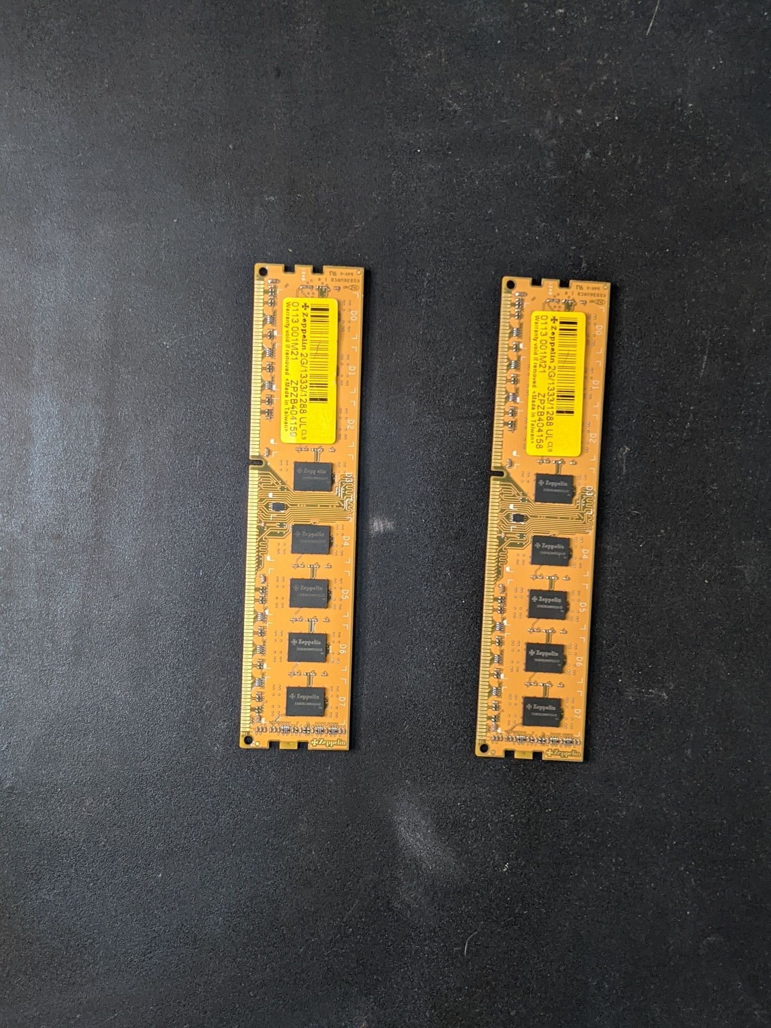 Zeppelin DDR3 (2x2) | 1333 мгц (ОЗУ) 4 gb
