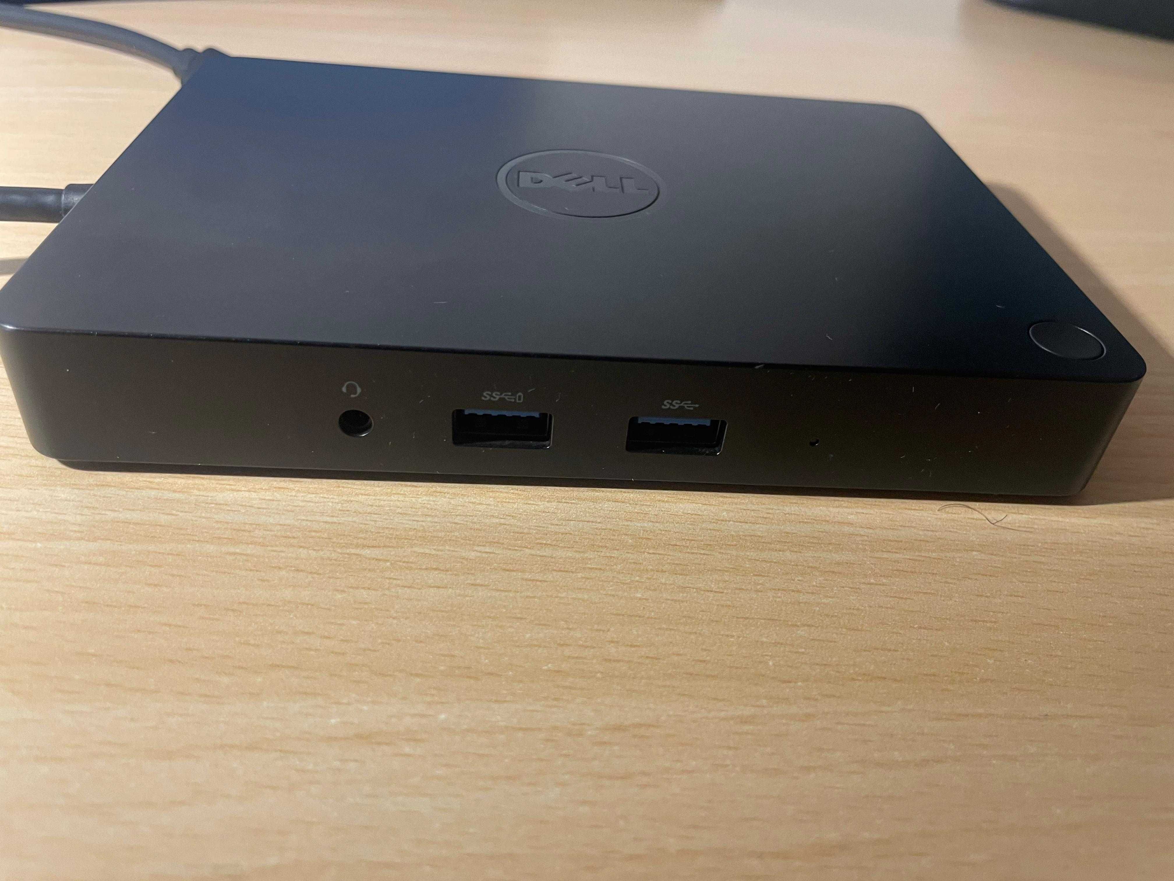 Dell WD15 Dock USB-C – HDMI + MiniDP + LAN – Funcțional, Compact