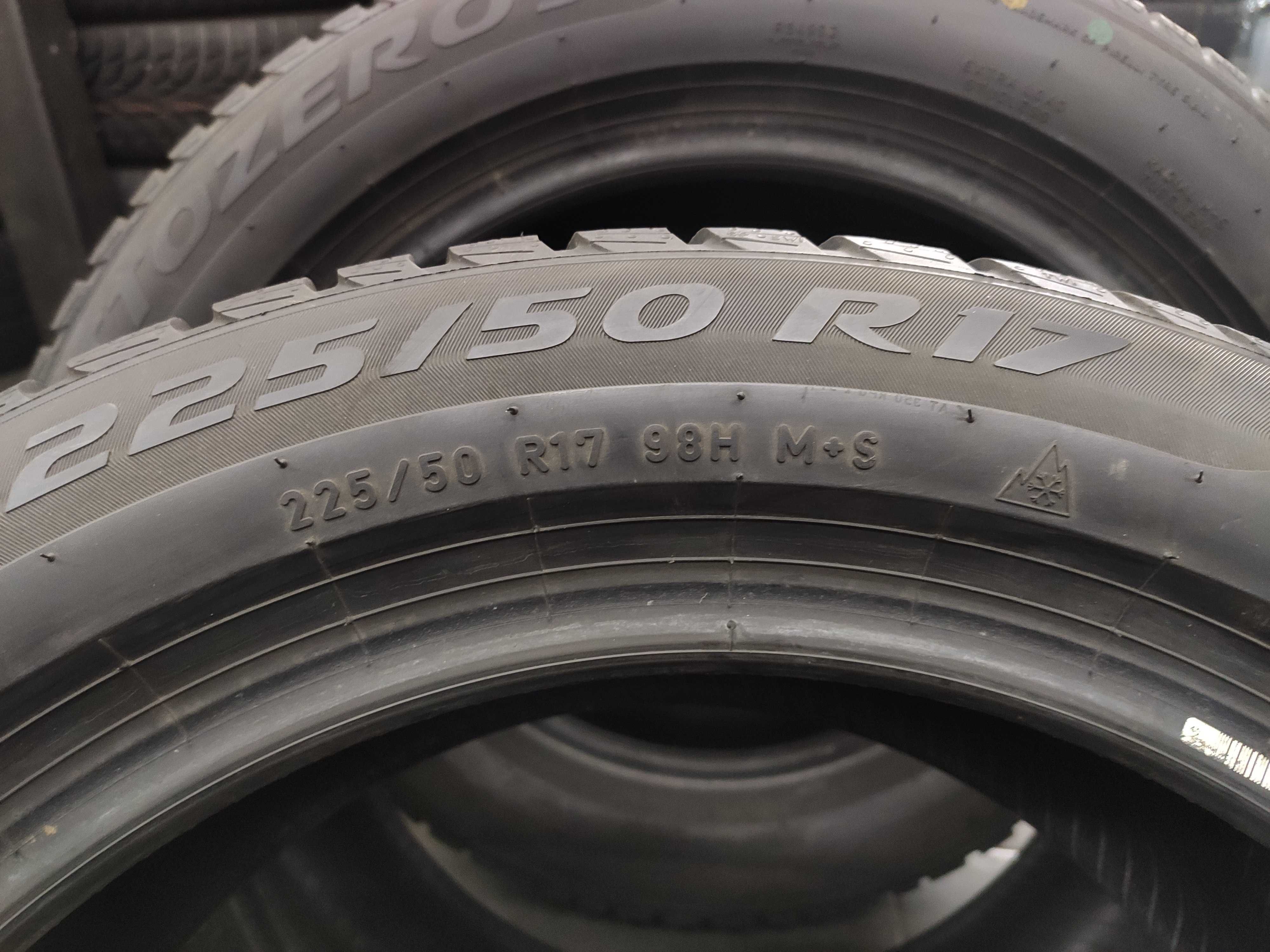 4бр Почти Нови Зимни Гуми 225 50 17 - Pirelli - DOT 2021