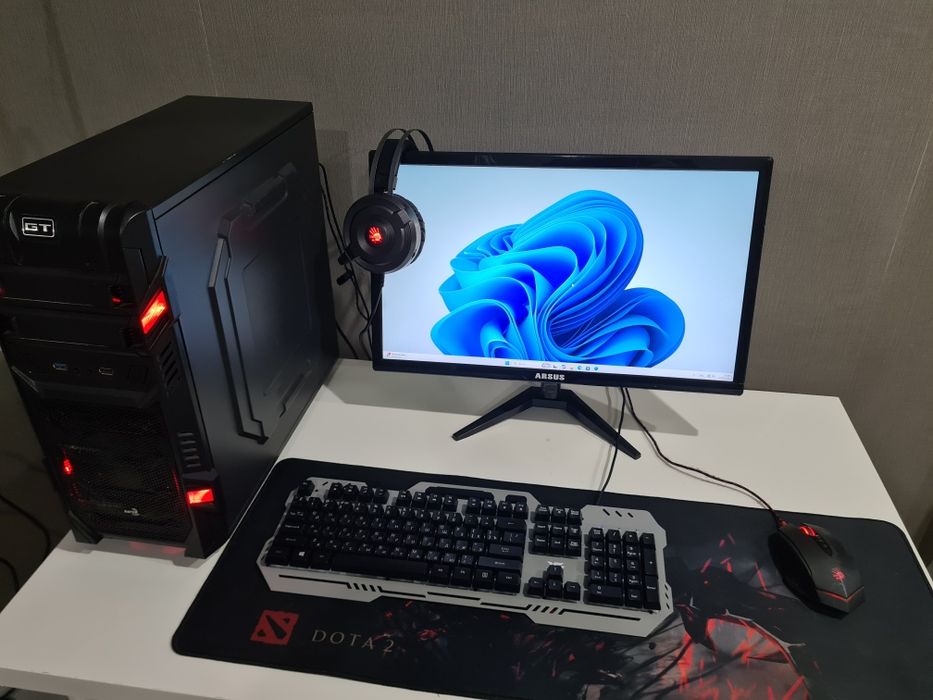 ПК i7 9700/gtx1050ti/16gb/ssd m2 NVME 256gb/hdd 500gb