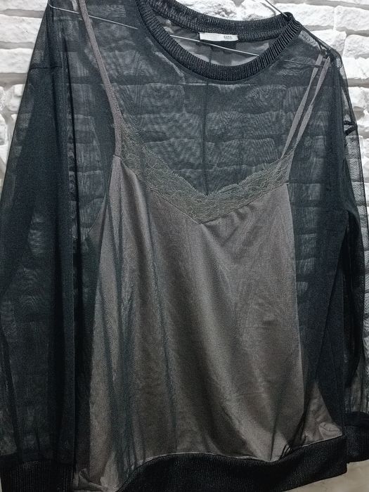 ZARA-уникална блуза тюл за празниците!