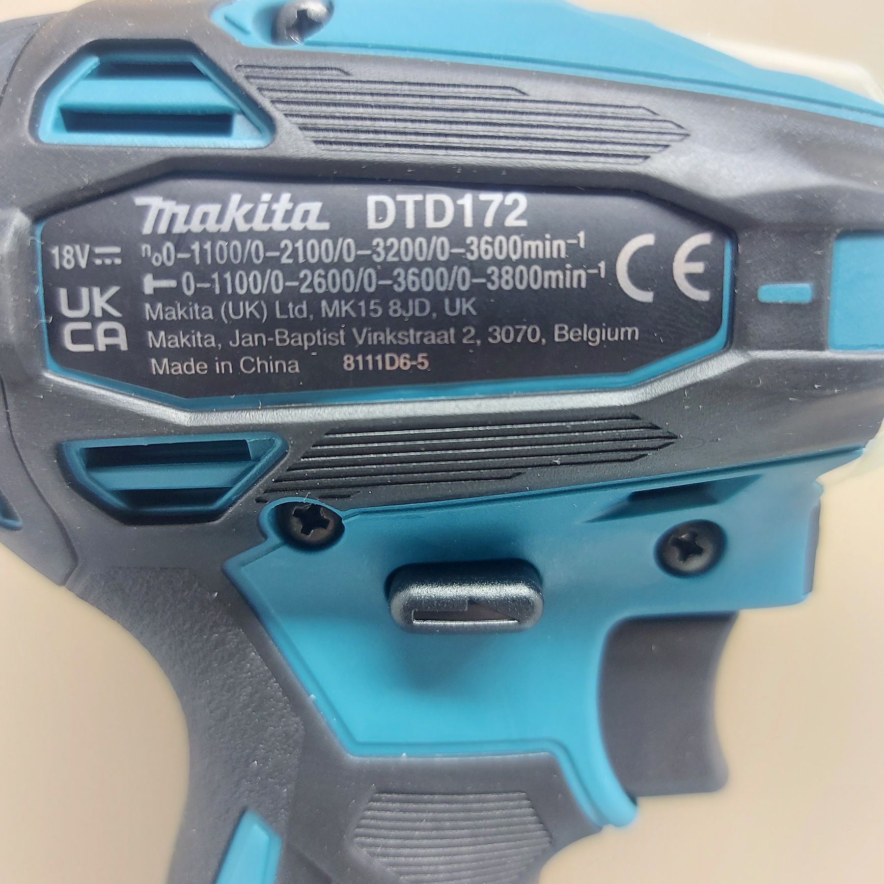 Последен модел импакт Makita DTD172Z