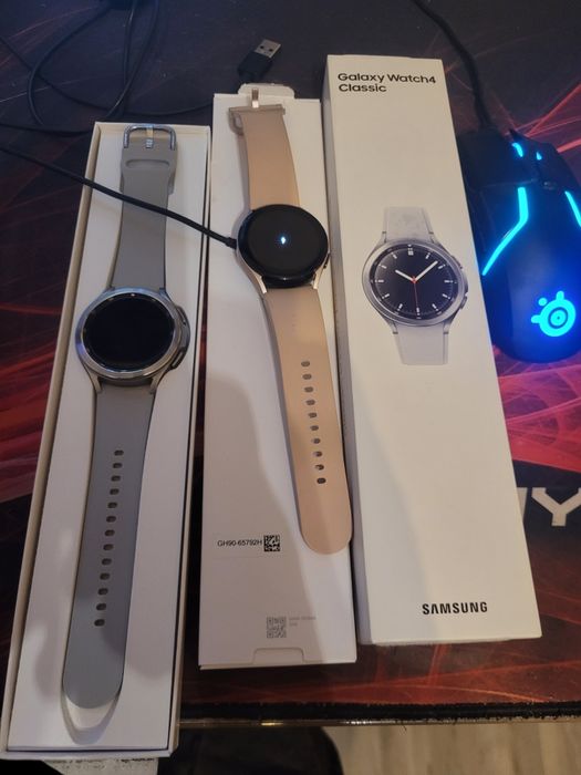 Galaxy watchi4 Claic bărbați și Galaxy watch 4 dama  în stare perfecta