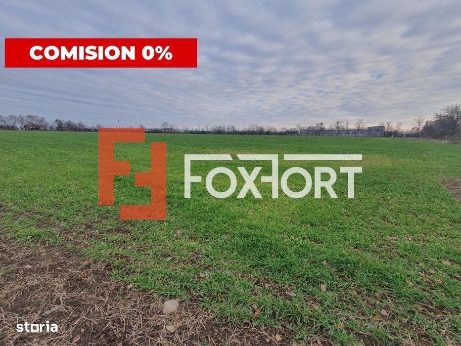 COMISION 0% Teren intravilan industrial 28.395 mp la sosea in Sag