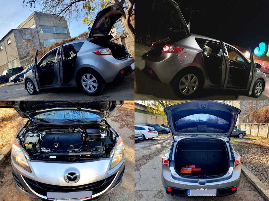 VAnd-Schimb Mazda 3, 1.6 Diesel, 110CP, 2011, Euro 5, Clima, Navi, Pa