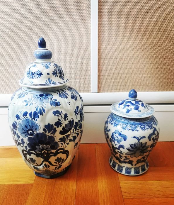 Антикварна китайска порцеланова купа урна