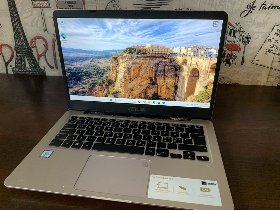 ASUS лаптоп – Intel i5, 8GB RAM, SSD 128GB, Full HD