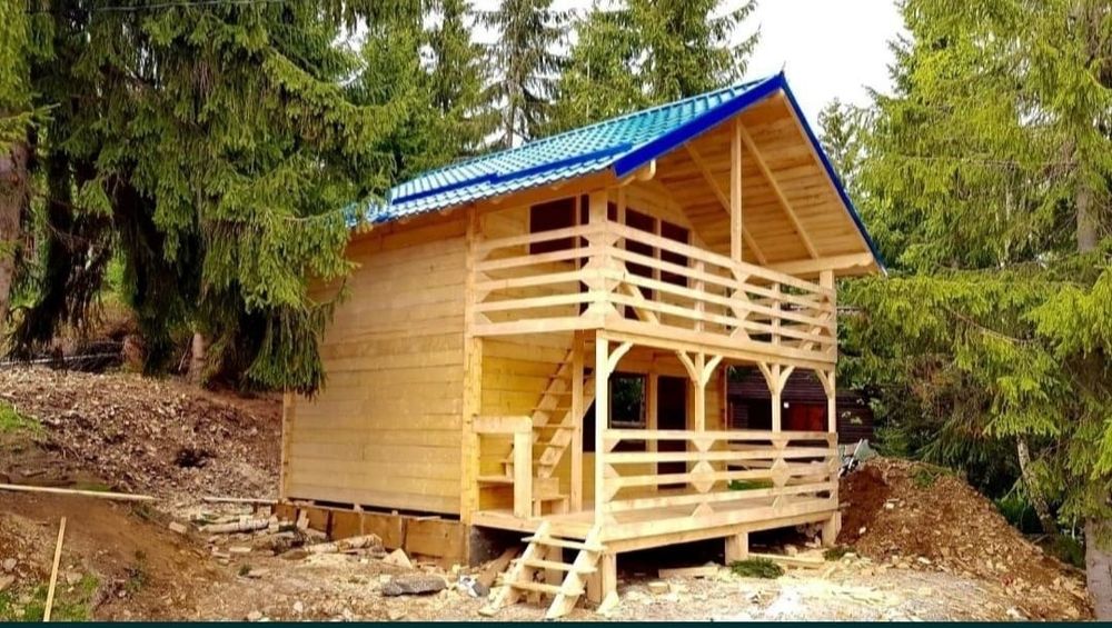 Cabane din lemn clasice