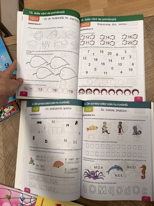 Lot carti clasa pregatitoare NOU