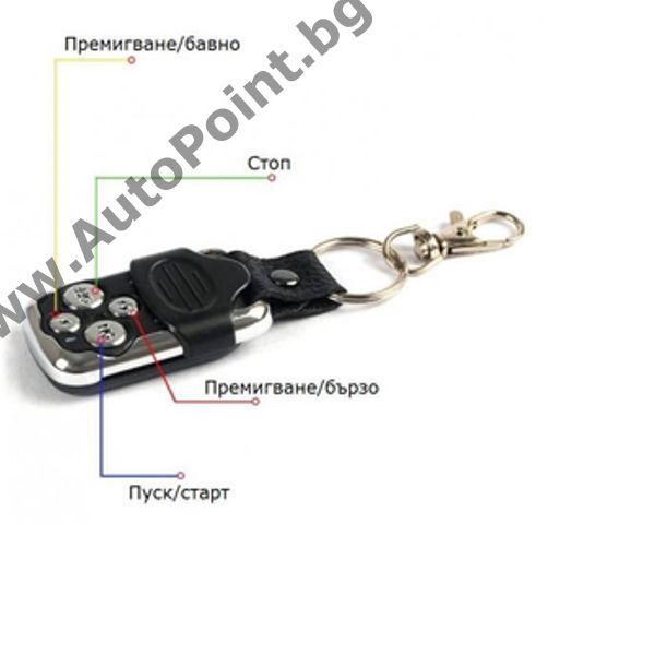 Кабели с реле и дистанционно за един LED BAR