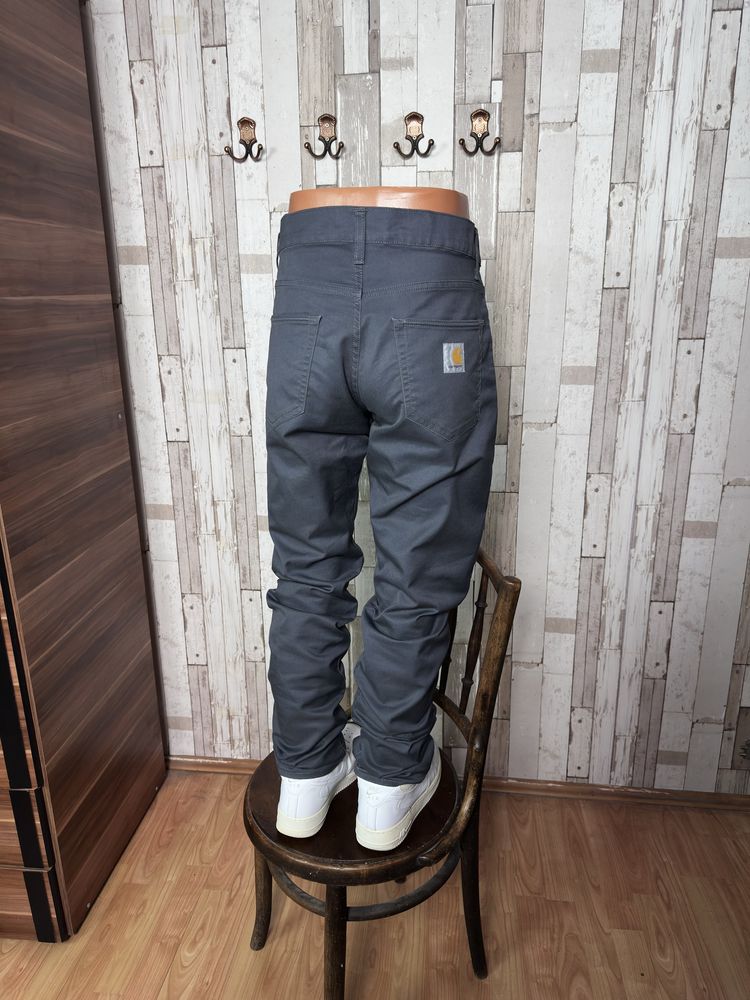 Pantaloni pants joggers trousers Carhartt Klondike grey cotton