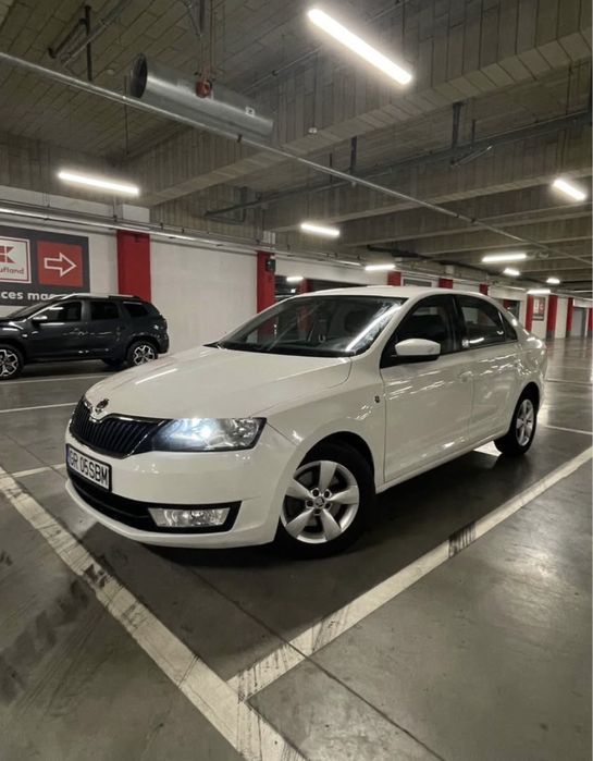 Skoda Rapid Alb Perlat
