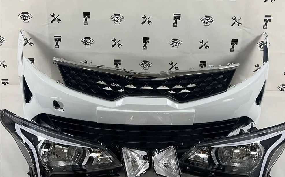 Бампер фара капот решетка крыло кузовные детали Kia Rio 4
