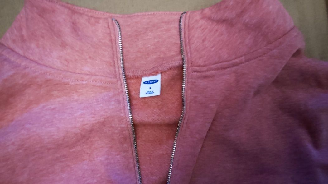 Old navy, оверсайз, укороченны флис кофта свитер