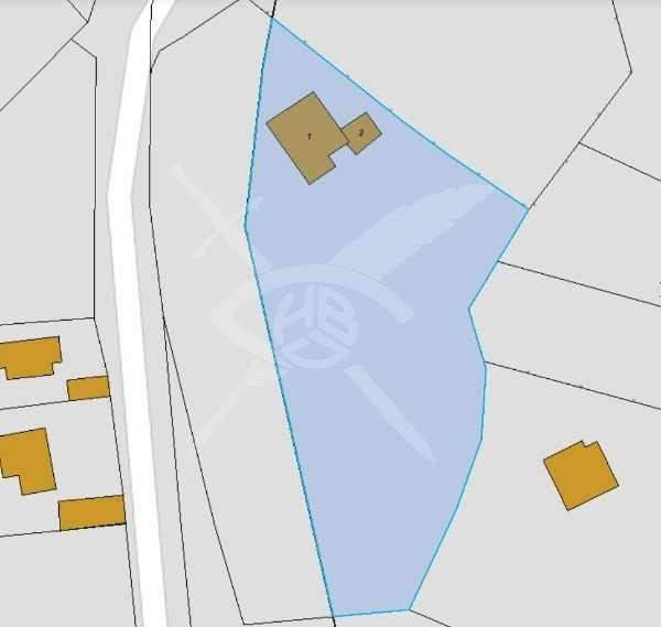 Парцел в къща за събаряне в Черни връх 95752