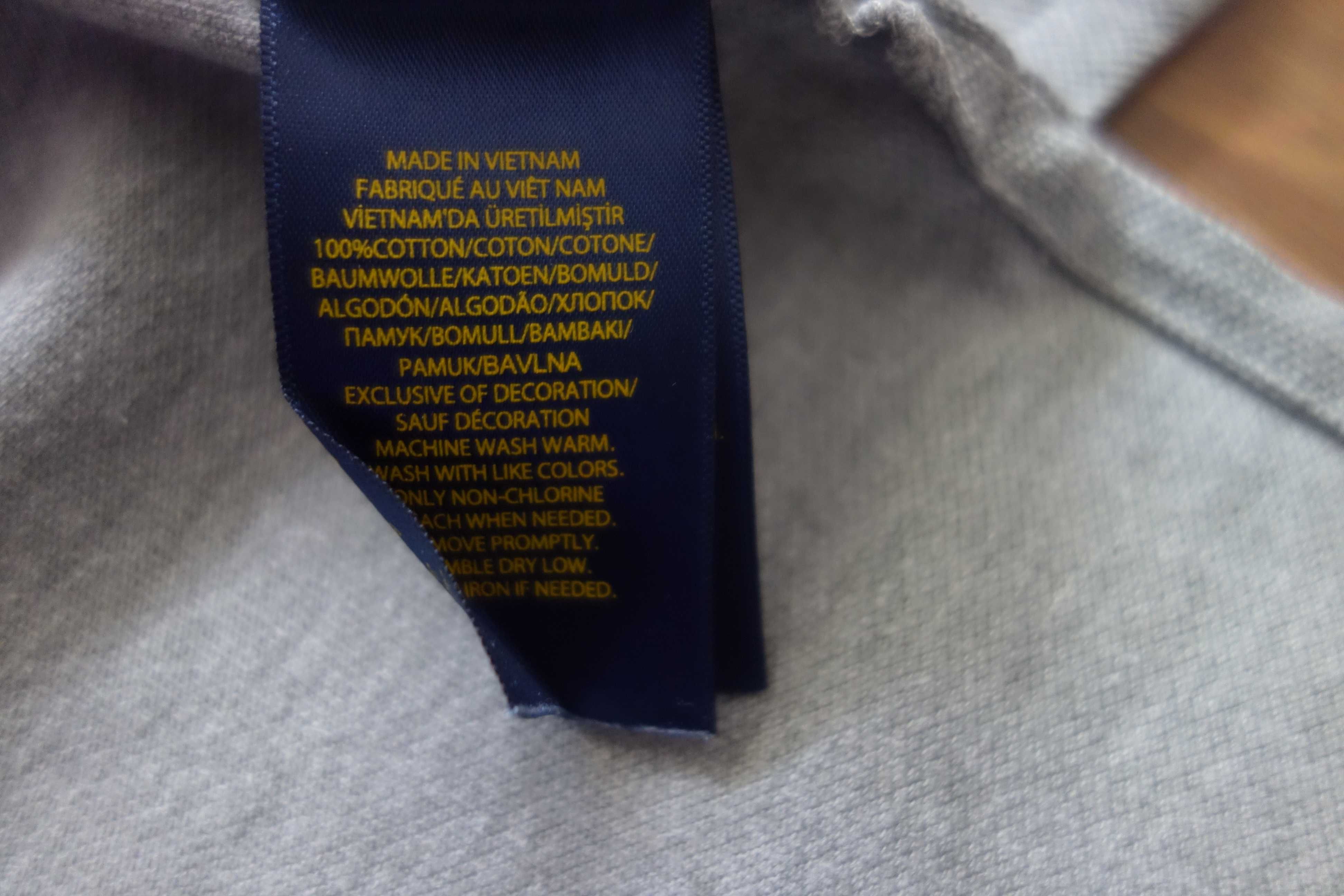 Tricou copil Ralph Lauren, Gri, Marimea 14-16 ani, Stare foarte buna