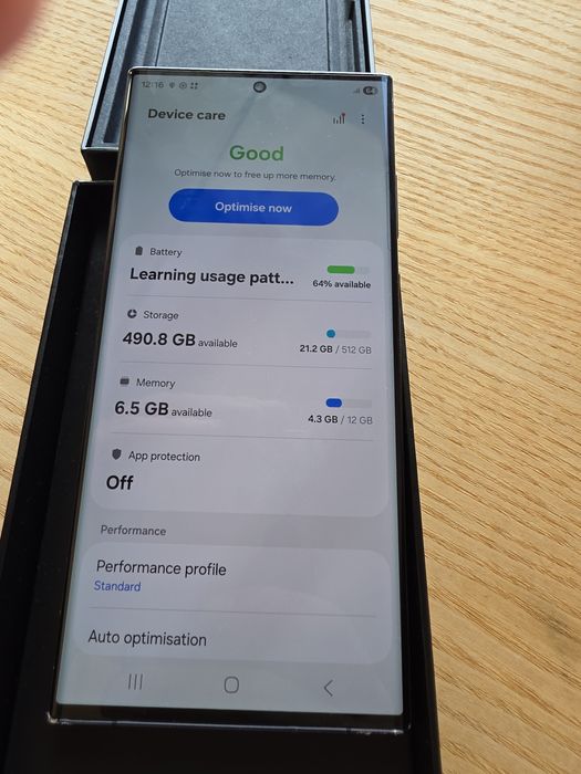 Samsung s23 ultra 512gb perfect negru
