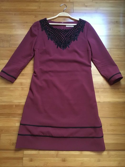 Rochie vișinie La Donna