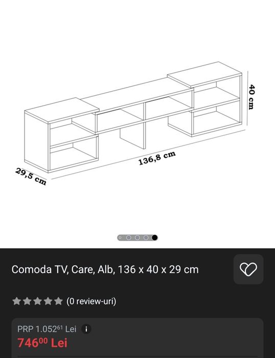 Comoda tv modulara