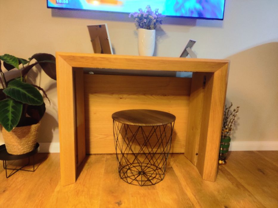 Consola Masa Extensibila Lemn Stejar