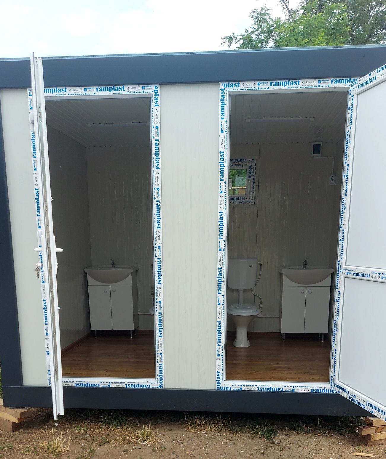 Vand container modular tip vitrina