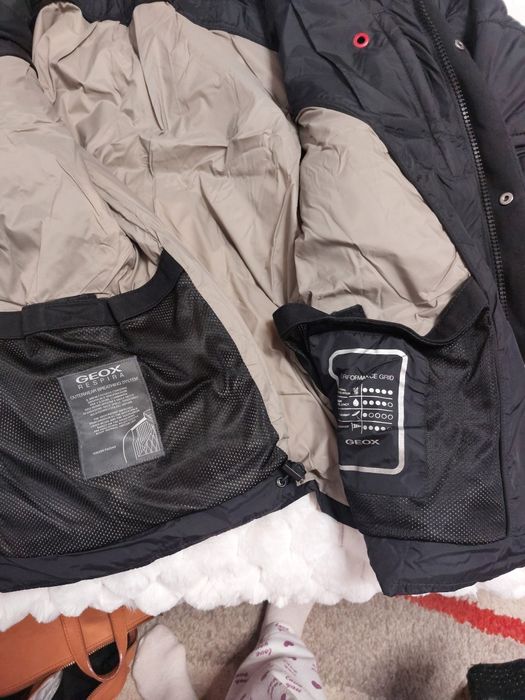 Мъжко яке черно  GEOX, XL,