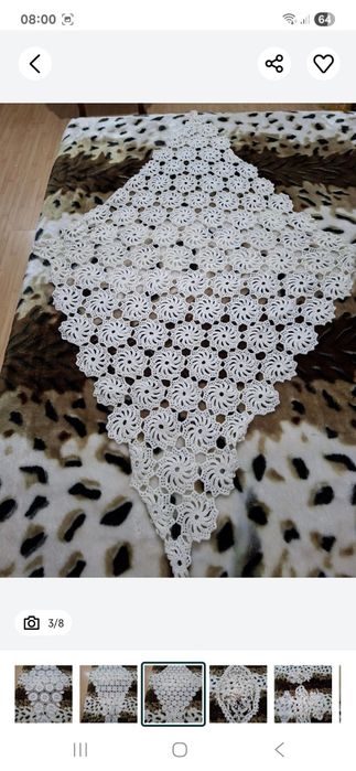 Fata de masa lucrate manual