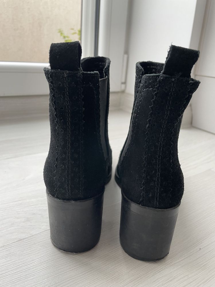 Botine piele intoarsa - Stradivadius, 36