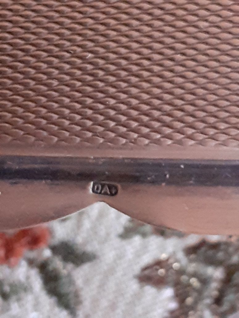 Caseta de bijuterii veche  din argint  835