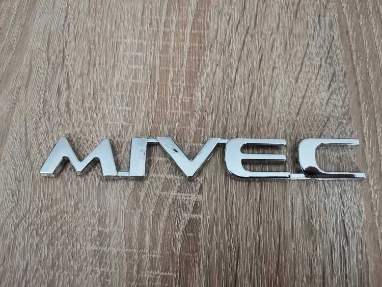 Емблеми надписи Мицубиши Mitsubishi Мивек MIVEC