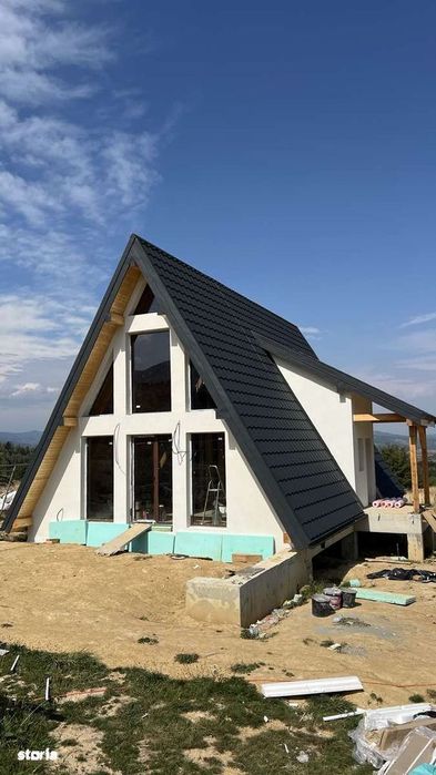 Casă A‑Frame 4 camere, Râșnov,Brasov-Direct dezvoltator, fără comision