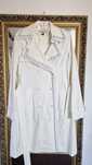 Vand Trench  primavara Alb Roberto Cavalli