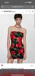 Rochie fara bretele Mango