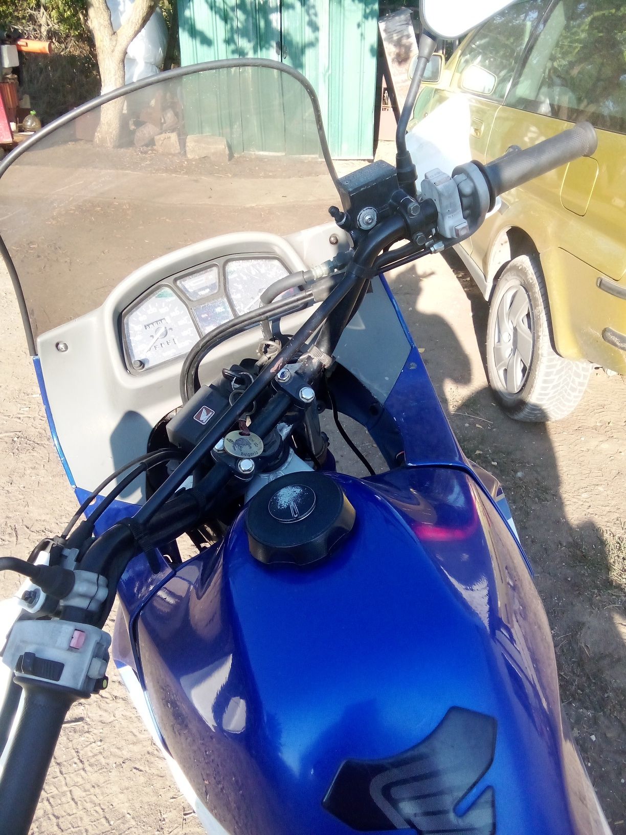 Мотор Honda Transalp