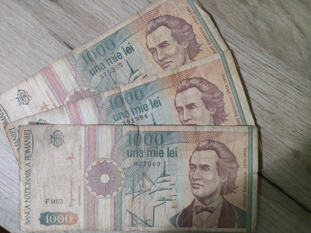 Bancnote vechi (1991, 1992, 1999)