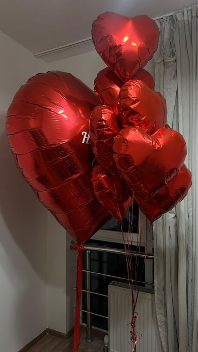 ГИГАНТ шарик и сердечко 8 шарик , в отличном состоянии