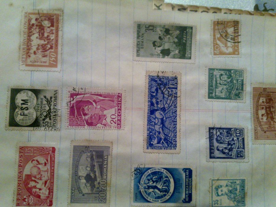 timbre vechi R P Romana