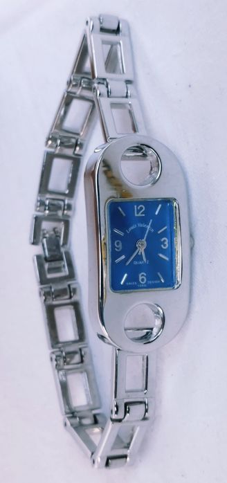 Ceas de damă Louis Valentin cu quartz, carcasă și curea din oțel inox