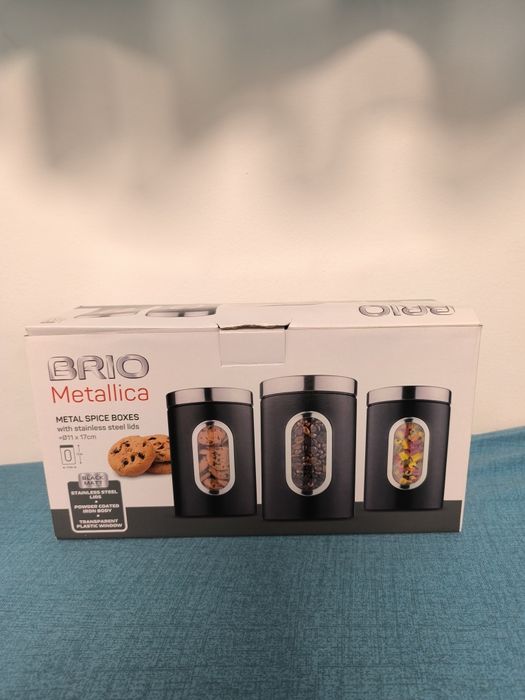 Brio Metallica Брио Металика Буркани за съхранение