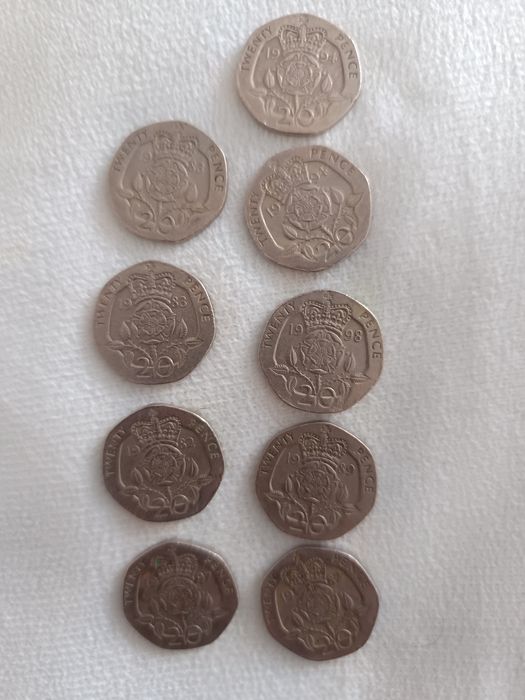 Monezi rare din Anglia