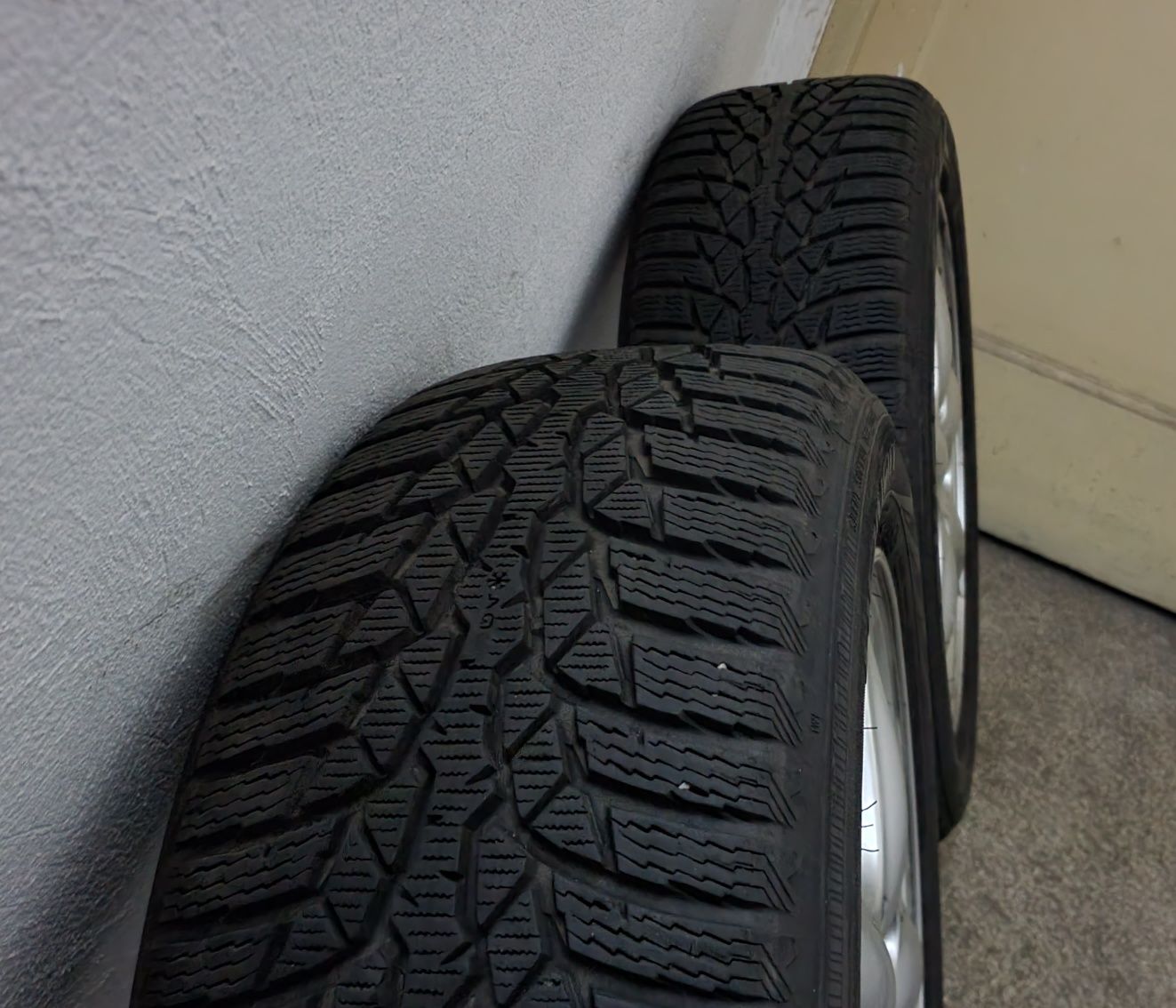 Jante Honda 16", 5x114,3, et 55, 6,5 J cu anvelope iarna Nokian WR D4