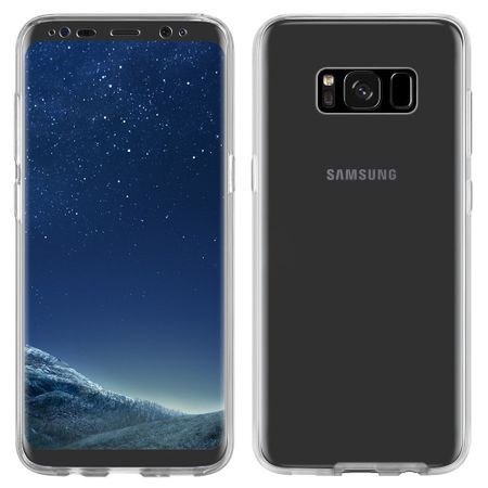 Husa Full TPU 360° fata + spate Samsung Galaxy S8 Plus, Transparent