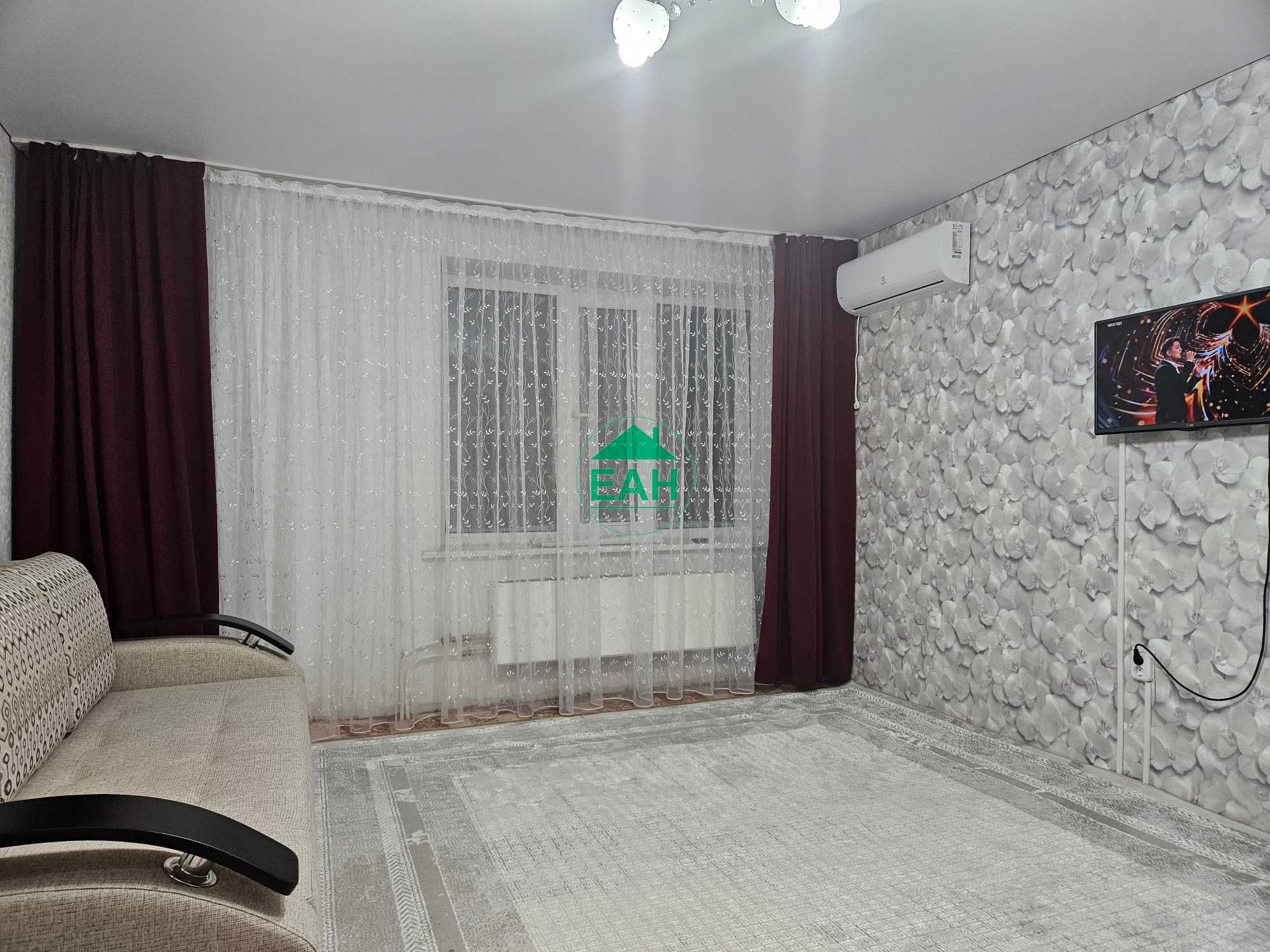 Продаётся 1ком квартира, Д.А.Кунаева 6й микр 9(9)эт кирпичный дом 2007