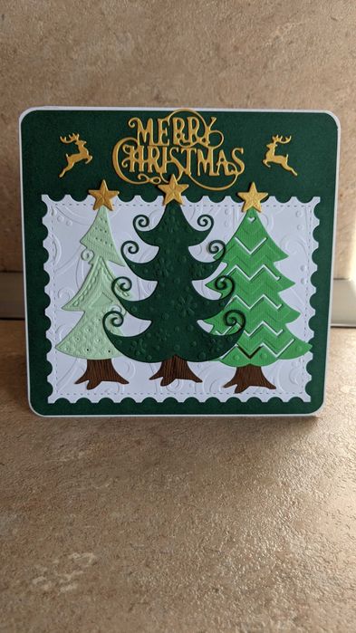 Ръчно изработени коледни картички