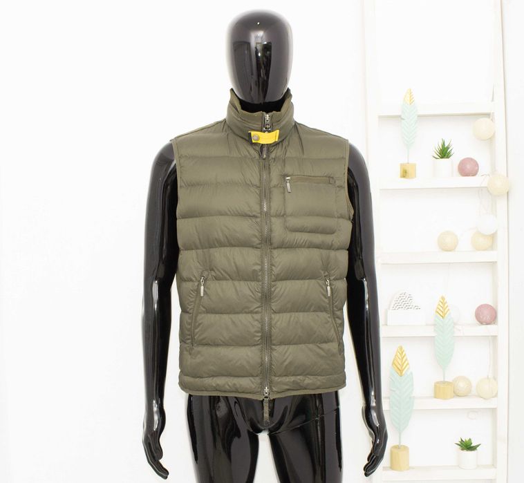 Parajumpers Super Light Weight оригинален мъжки елек гъши пух зелен М