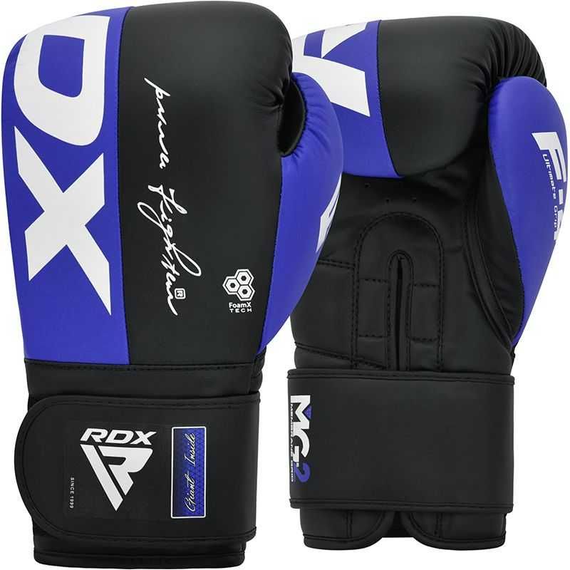 Боксови Ръкавици RDX Boxing Sparring Gloves Blue, Ръкавици за Бокс