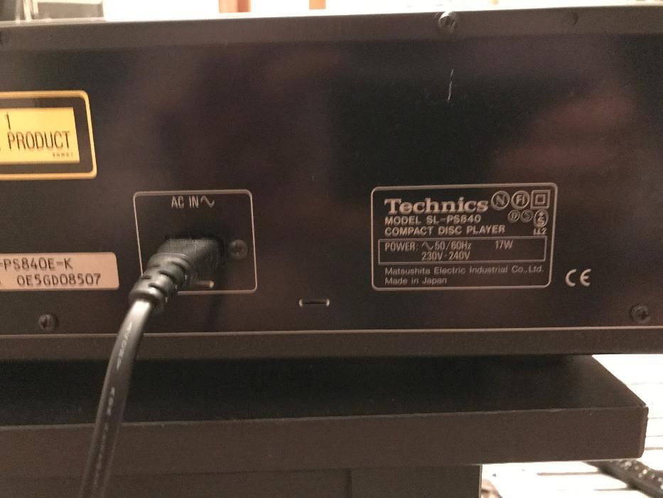 Technics SL-PS840 Class AA, Cd player, cap de serie, Baterie Virtuala